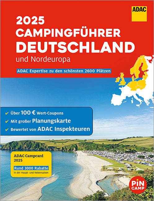 adac camping führer ADAC Campingführer Deutschland/Nordeuropa 2025 – GU Online-Shop