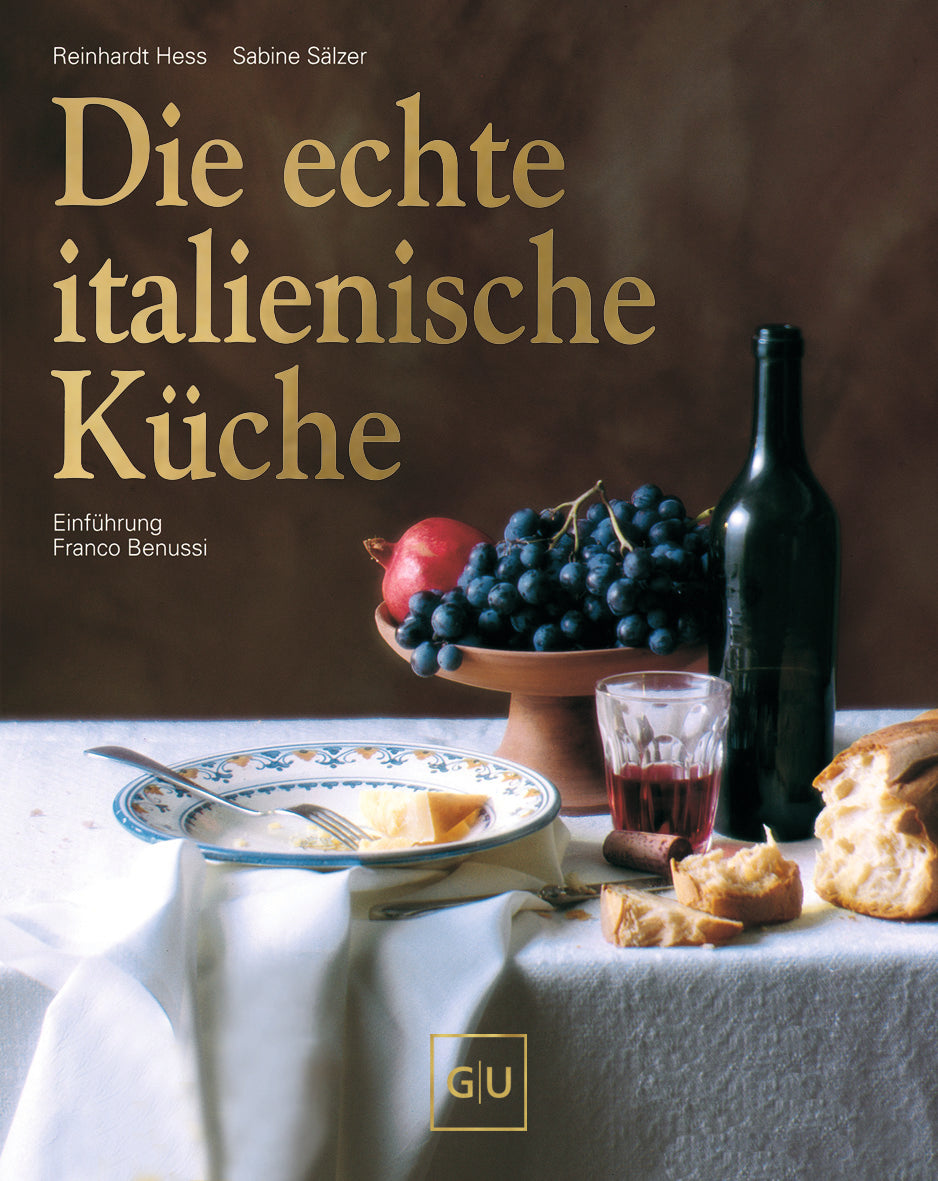 Das Buchcover zum Buch Die echte italienische Küche