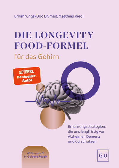 Cover Die Longevity-Food-Formel für das Gehirn