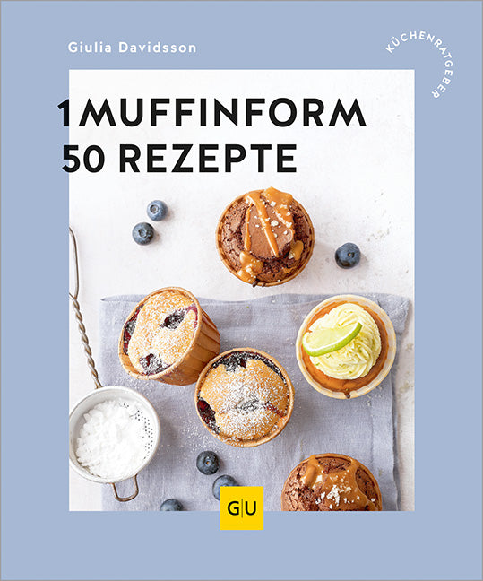 Das Buchcover zum Buch 1 Muffinform - 50 Rezepte Buch (978-3-7589-0290-1)