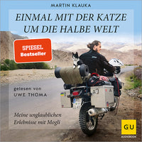 Das Buchcover zum Buch Einmal mit der Katze um die halbe Welt Download-Hörbuch (978-3-7589-0619-0)