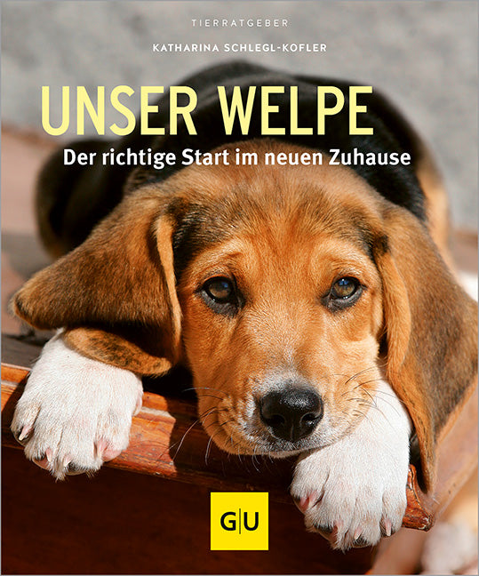 Das Buchcover zum Buch Unser Welpe Buch (978-3-8338-3642-8)