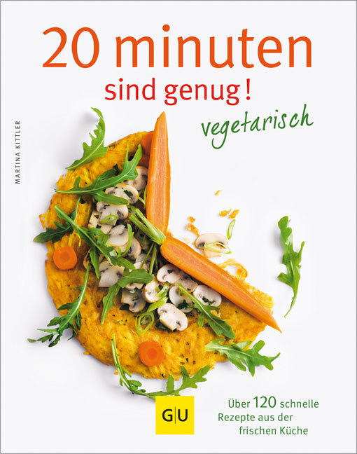 Das Buchcover zum Buch 20 Minuten sind genug - Vegetarisch Ebook - EPUB (978-3-8338-3989-4)