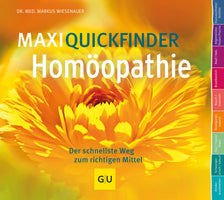 Das Buchcover zum E-Book MaxiQuickfinder Homöopathie E-Book (978-3-8338-4699-1)