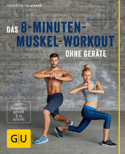 Cover Das 8-Minuten-Muskel-Workout ohne Geräte (mit DVD)