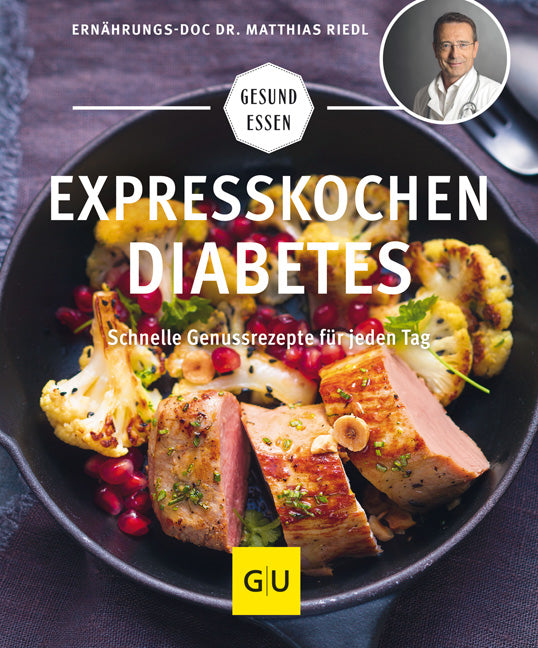 Das Buchcover zum Buch Expresskochen Diabetes Ebook - EPUB (978-3-8338-6263-2)
