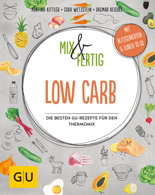 Das Buchcover zum Buch Mix & Fertig Low Carb Ebook - EPUB (978-3-8338-6346-2)