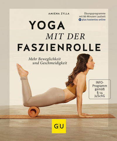 Cover Yoga mit der Faszienrolle