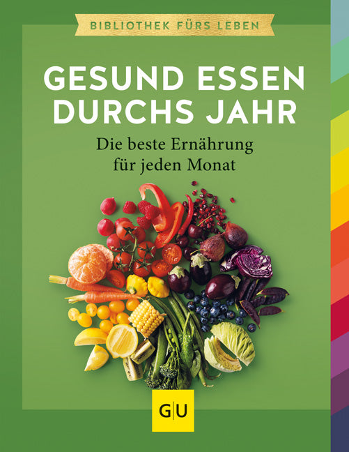 Das Buchcover zum Buch Gesund essen durchs Jahr Ebook - EPUB (978-3-8338-8269-2)