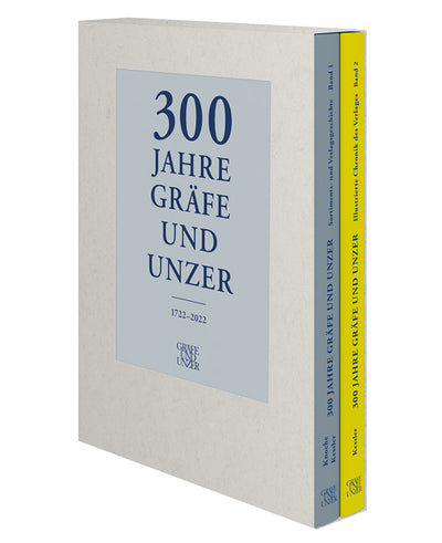 Cover 300 Jahre GRÄFE UND UNZER (Bände 1+2)