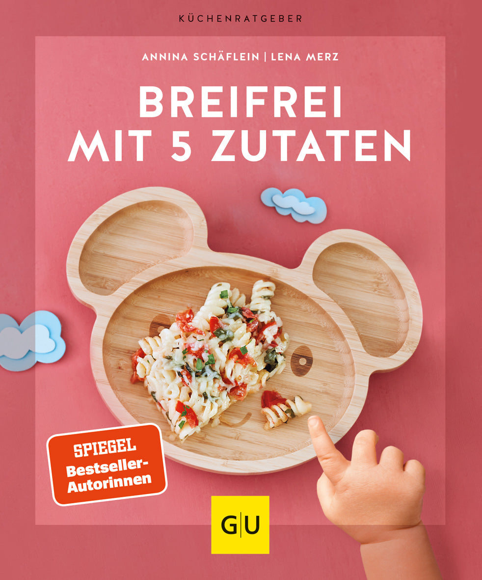 Das Buchcover zum E-Book Breifrei mit 5 Zutaten E-Book (978-3-8338-8929-5)