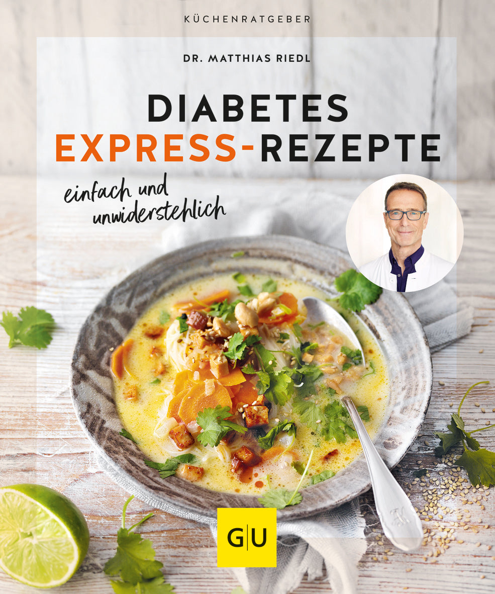 Das Buchcover zum Buch Diabetes Expressrezepte Buch (978-3-8338-9054-3)