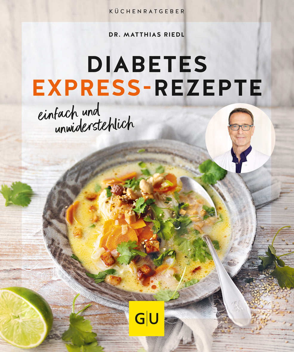 Das Buchcover zum Buch Diabetes Expressrezepte E-Book (978-3-8338-9055-0)