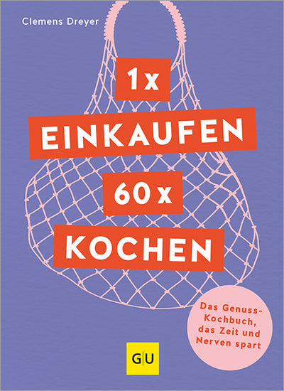 Cover 1 x einkaufen, 60 x kochen