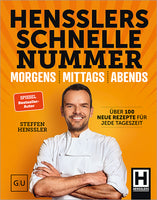 Das Buchcover zum Buch Hensslers Schnelle Nummer - morgens, mittags, abends Buch (978-3-8338-9631-6)