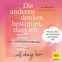 Das Buchcover zum Buch Die anderen denken bestimmt, dass ich voll (komisch) okay bin Download-Hörbuch (978-3-8338-9679-8)