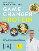 Das Buchcover zum Buch Gamechanger Protein Buch (978-3-8338-9774-0)