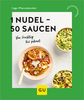 Das Buchcover zum Buch 1 Nudel - 50 Saucen Buch (978-3-8338-9809-9)