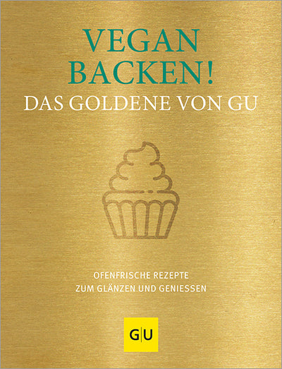 Cover Vegan backen! Das Goldene von GU