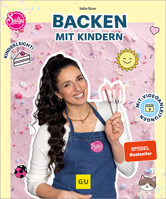 Das Buchcover zum Buch Sallys Backen mit Kindern Buch (978-3-8338-9856-3)