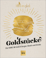 Das Buchcover zum Buch Goldstücke – Die Hans im Glück Burger, Bowls und Drinks E-Book (978-3-8338-9946-1)