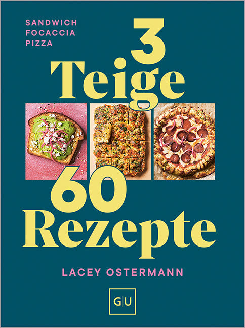 Das Buchcover zum Buch 3 Teige - 60 Rezepte Buch (978-3-8338-9949-2)