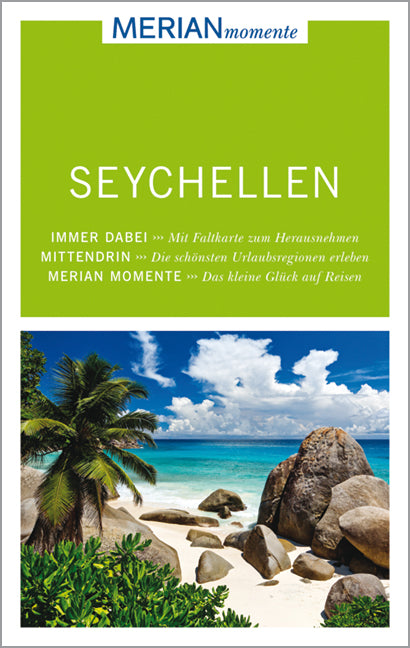 Das Buchcover zum Buch MERIAN momente Reiseführer Seychellen Ebook - mobi kindle (978-3-8342-2328-9)