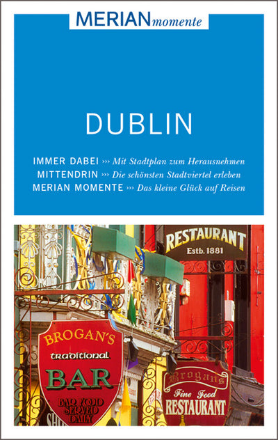 Cover MERIAN momente Reiseführer Dublin