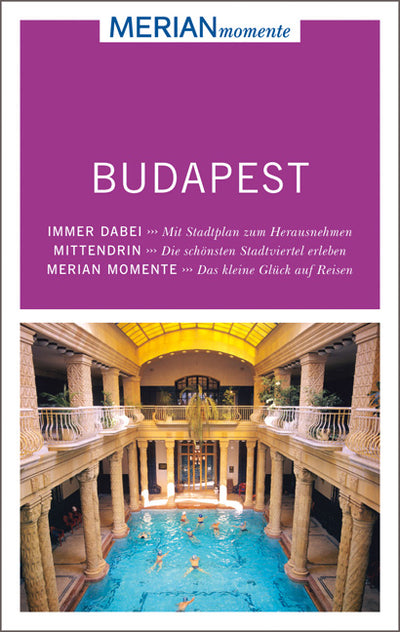Cover MERIAN momente Reiseführer Budapest