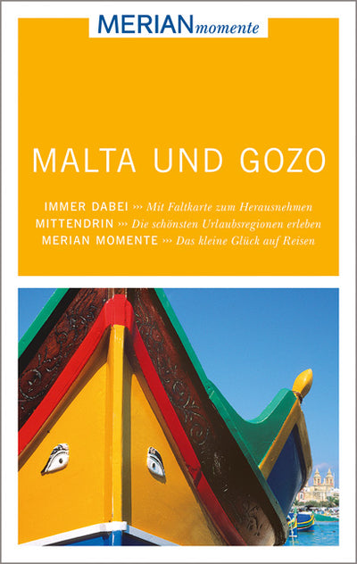 Cover MERIAN momente Reiseführer Malta und Gozo