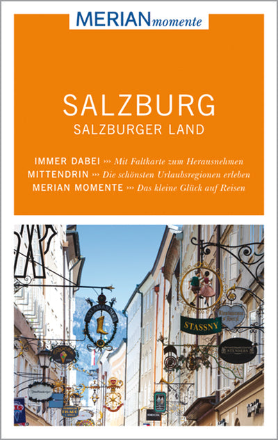 Cover MERIAN momente Reiseführer Salzburg Salzburger Land