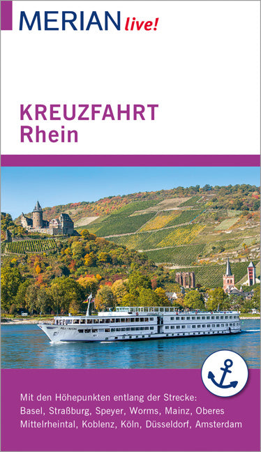 Cover MERIAN live! Reiseführer Kreuzfahrt Rhein