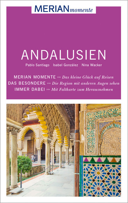 Das Buchcover zum Buch MERIAN momente Reiseführer Andalusien Ebook - mobi kindle (978-3-8342-2692-1)