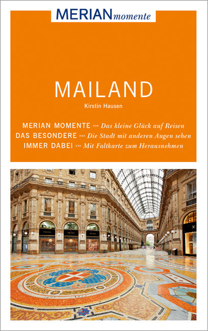 Das Buchcover zum Buch MERIAN momente Reiseführer Mailand Ebook - mobi kindle (978-3-8342-2700-3)