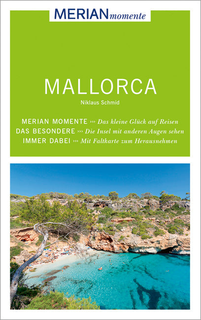 Das Buchcover zum Buch MERIAN momente Reiseführer Mallorca Ebook - mobi kindle (978-3-8342-2701-0)