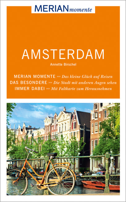 Das Buchcover zum Buch MERIAN momente Reiseführer Amsterdam Ebook - mobi kindle (978-3-8342-2705-8)