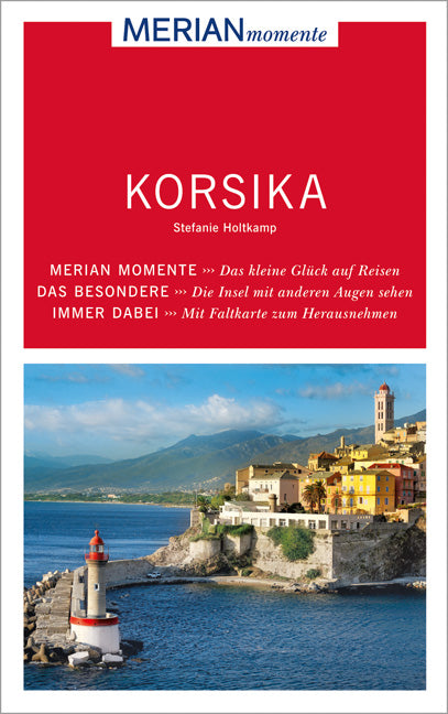 Das Buchcover zum Buch MERIAN momente Reiseführer Korsika Ebook - mobi kindle (978-3-8342-2707-2)