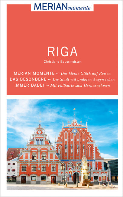 Das Buchcover zum Buch MERIAN momente Reiseführer Riga Ebook - mobi kindle (978-3-8342-2710-2)