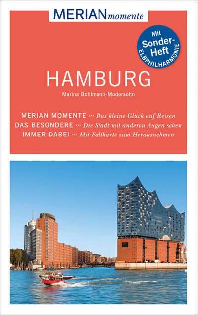 Cover MERIAN momente Reiseführer Hamburg