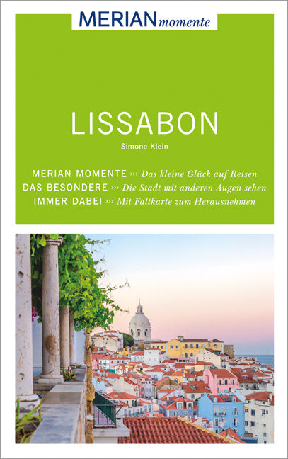 Das Buchcover zum Buch MERIAN momente Reiseführer Lissabon Ebook - mobi kindle (978-3-8342-2722-5)