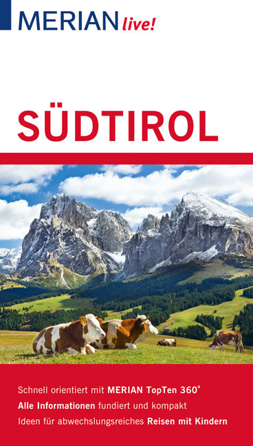 Das Buchcover zum Buch MERIAN live! Reiseführer Südtirol Ebook - EPUB (978-3-8342-2947-2)