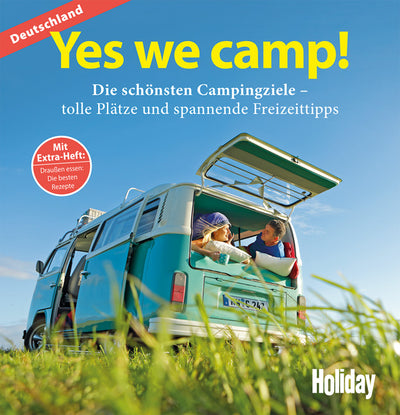 Cover HOLIDAY Reisebuch: Yes we camp! Deutschland