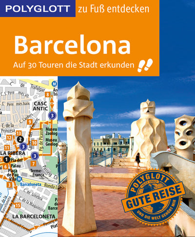 Cover POLYGLOTT Reiseführer Barcelona zu Fuß entdecken