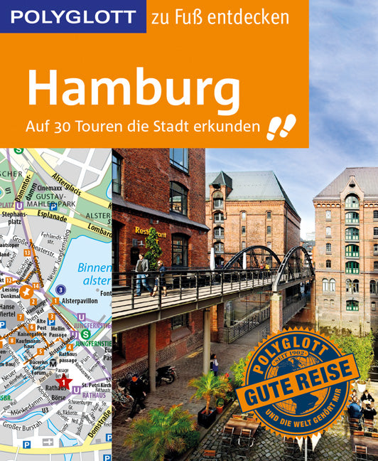 Das Buchcover zum Buch POLYGLOTT Reiseführer Hamburg zu Fuß entdecken Ebook - EPUB (978-3-8464-0236-8)