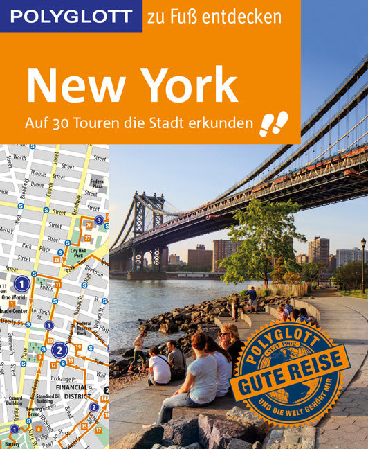 Das Buchcover zum Buch POLYGLOTT Reiseführer New York zu Fuß entdecken Ebook - EPUB (978-3-8464-0237-5)