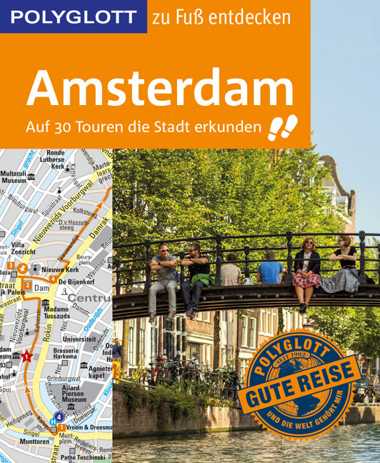Das Buchcover zum Buch POLYGLOTT Reiseführer Amsterdam zu Fuß entdecken Ebook - EPUB (978-3-8464-0408-9)