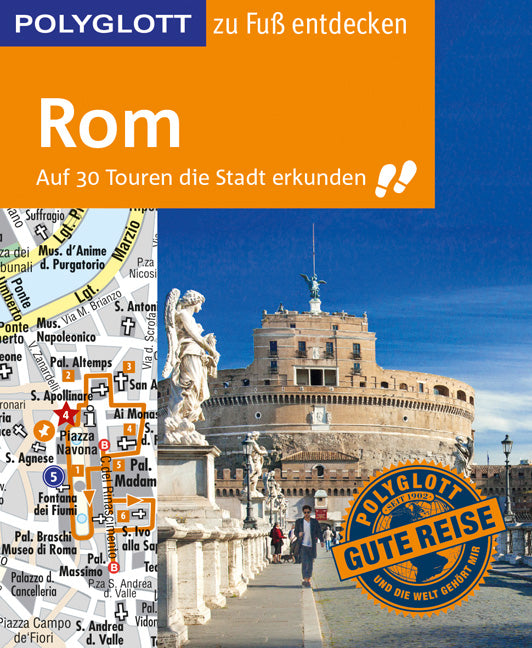 Das Buchcover zum Buch POLYGLOTT Reiseführer Rom zu Fuß entdecken Ebook - EPUB (978-3-8464-0414-0)