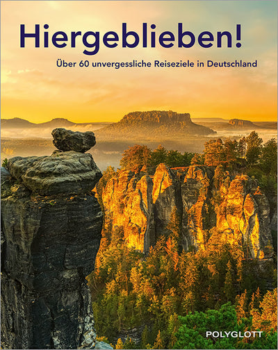 Cover POLYGLOTT Reisebuch: Hiergeblieben!
