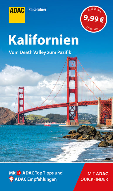 Das Buchcover zum Buch ADAC Reiseführer Kalifornien Buch (978-3-95689-420-6)