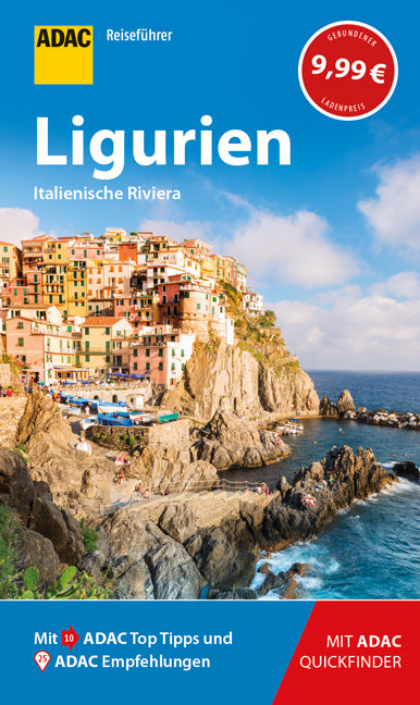 Cover ADAC Reiseführer Ligurien